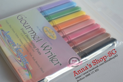 SET 10 BÚT MÀU THỰC PHẨM