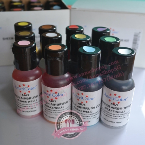 AMERICOLOR SHEEN AIRBRUSH KIT