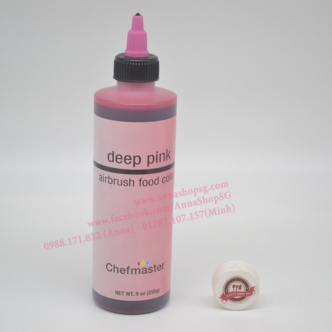 DEEP PINK CHEFMASTER AIRBRUSH COLOR