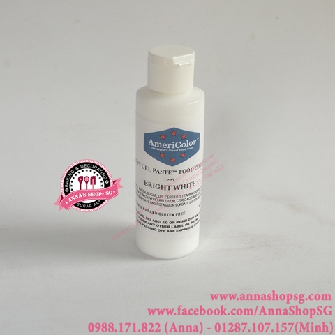 MÀU TRẮNG AMERICOLOR 170g