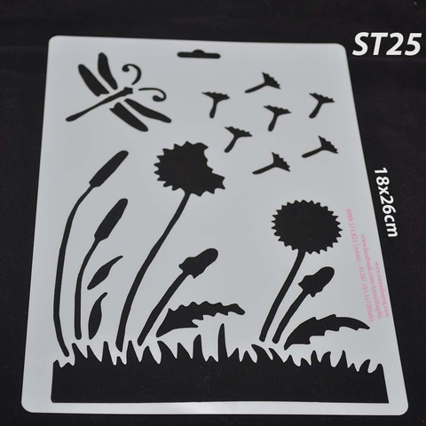 STENCIL CHUỒN CHUỒN ST25