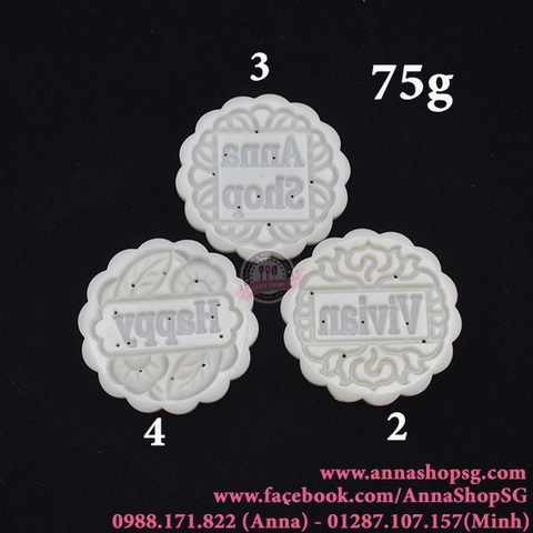 MẶT KHẮC 75g TRÒN