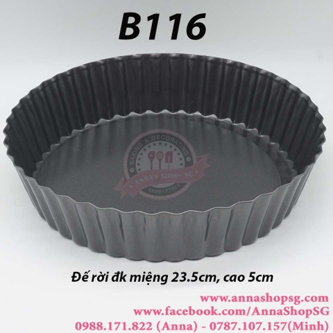 KHUÔN BÁNH TART 24CM B116