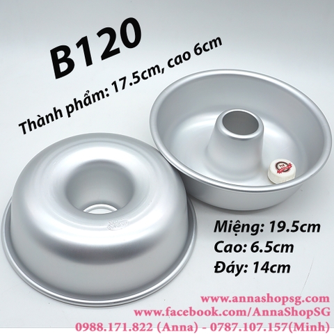 B120 KHUÔN CHINFON ĐÁY BẦU 17.5cm
