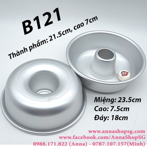B121 KHUÔN CHINFON ĐÁY BẦU 21.5cm