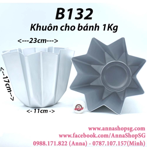 B132 KHUÔN PANDORO NHÔM 1KG
