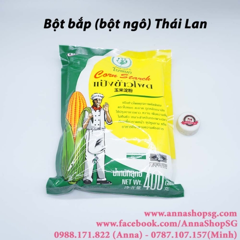 BỘT BẮP (BỘT NGÔ) THÁI LAN GÓI 400g