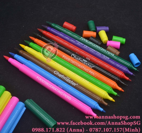 {BÁN LẺ} BÚT MÀU THỰC PHẨM CHEFMASTER