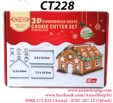 CT228 SET CUTTER NHÀ GỪNG