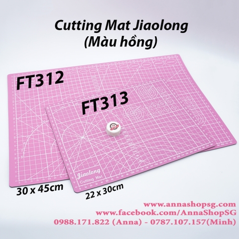 CUTTING MAT JIAOLONG MÀU HỒNG