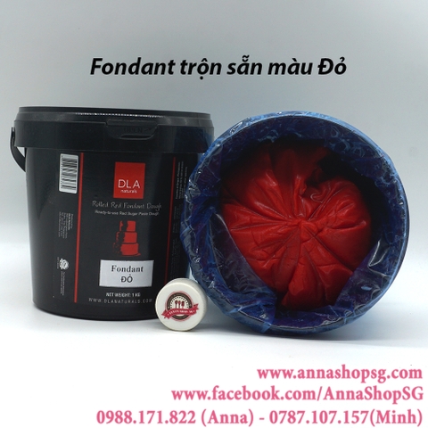 FONDANT ĐỎ DLA 1KG