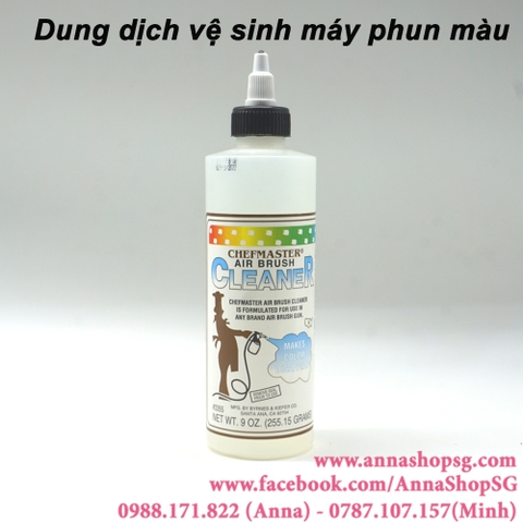 DUNG DỊCH VỆ SINH MÁY PHUN MÀU AIRBRUSH