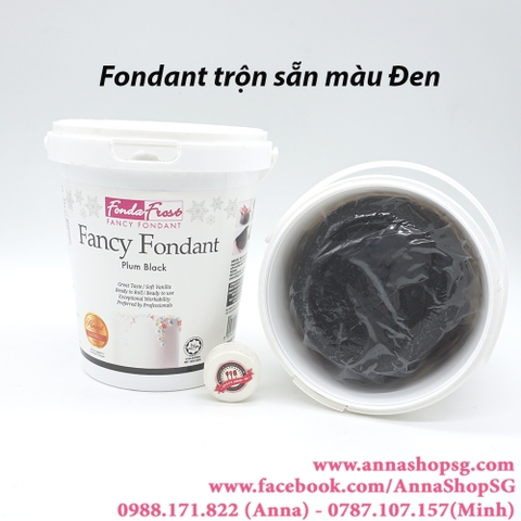 FONDANT ĐEN FANCY 1KG