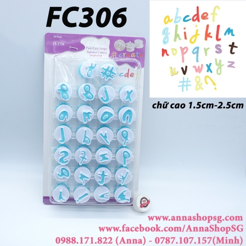 FC306 BỘ CẮT CHỮ SCRIPT ẤN LÒ XO
