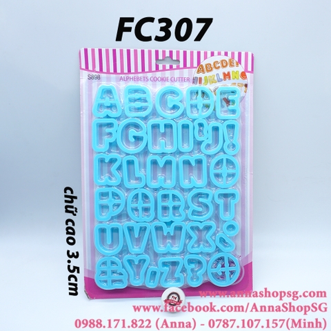 FC307 BỘ CẮT CHỮ 3.5cm