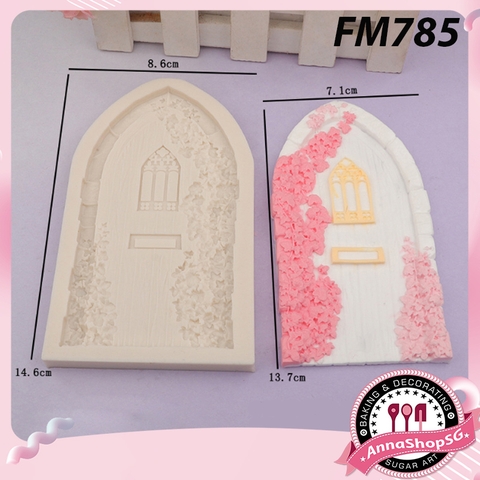 FM785 KHUÔN SILICON CỬA LỚN ĐẦU NHỌN