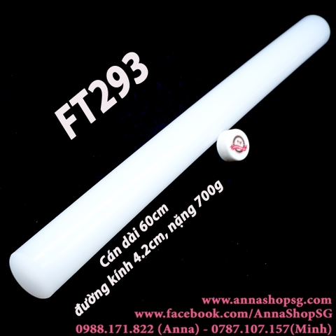 FT293 CÁN NHỰA POM DÀI 60cm