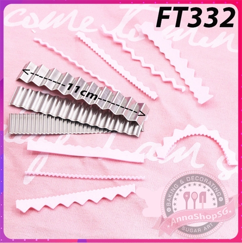 FT332 BỘ 3 THANH CẮT GỢN SÓNG