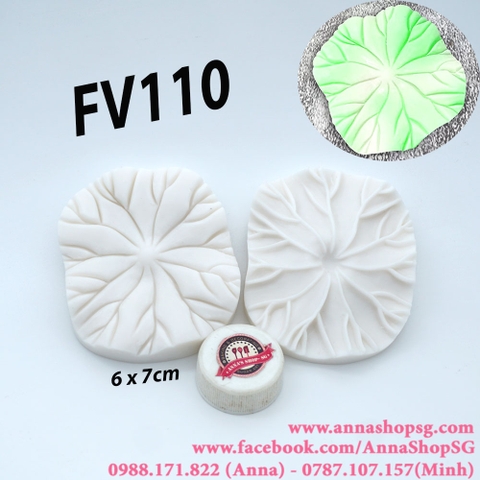 FV110 VÂN LÁ SEN CHỮ NHẬT