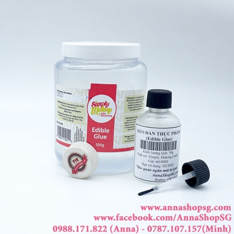 KEO DÁN THỰC PHẨM 50g (SX tại Anh)