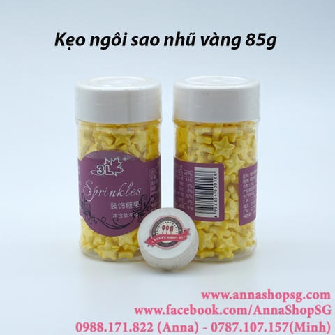 KẸO NGÔI SAO NHŨ VÀNG 3L 85g