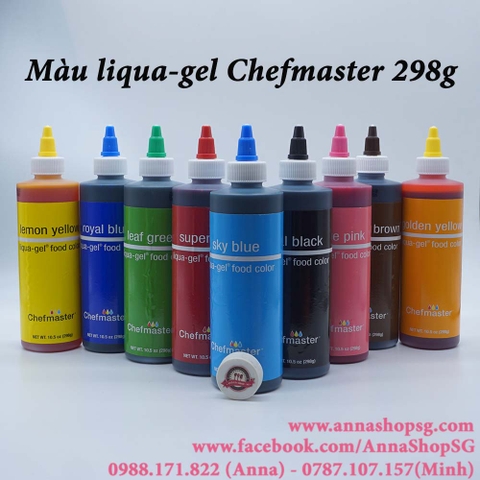 MÀU LIQUA-GEL CHEFMASTER 298g