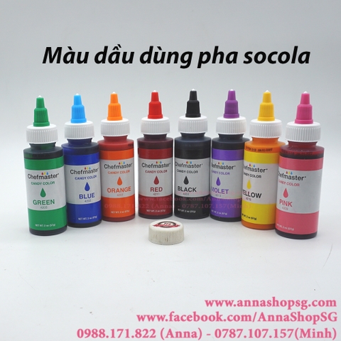 MÀU DẦU DÙNG PHA MÀU SOCOLA (57g)