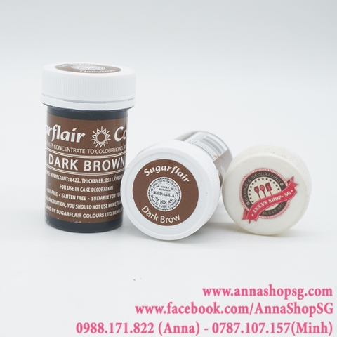 MÀU PASTE DARK BROWN 25G