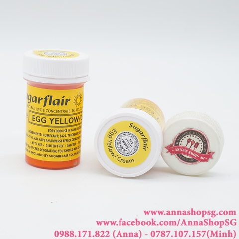 MÀU PASTE EGG YELLOW 25g
