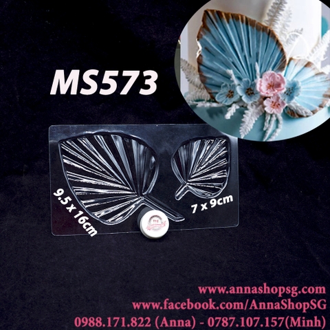 MS573 KHUÔN NHỰA LÁ QUẠT 2 SIZE