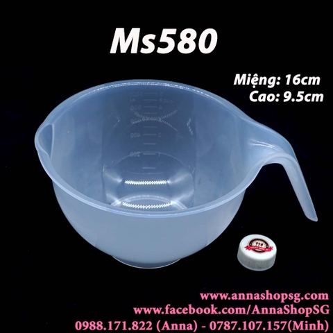 MS580 CHÉN TRỘN KEM LỚN 16CM MẪU MỚI