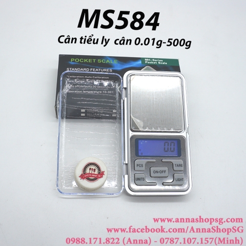 MS584 CÂN TIỂU LY MẪU 2 (0.01-500g)