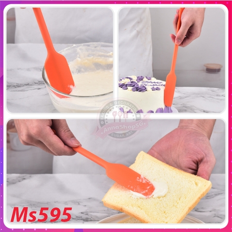 MS595 CÂY VÉT BỘT/ SPATULA ĐẦU DÀI