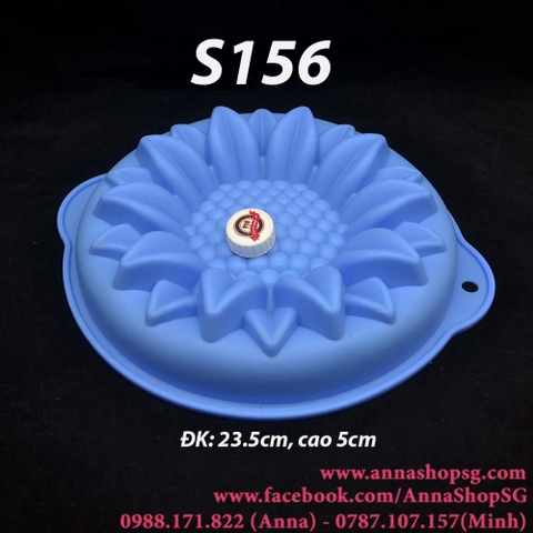 S156 KHUÔN SILICON HOA HƯỚNG DƯƠNG 10 CÁNH