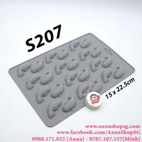 S207 KHUÔN 24 CÁ KOI NHỎ