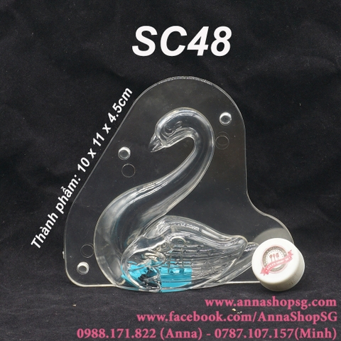 KHUÔN SOCOLA NHỰA CỨNG THIÊN NGA SC48