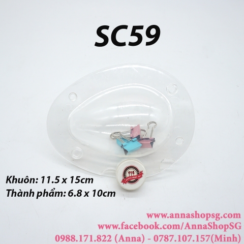 SC59 KHUÔN NHỰA CỨNG QUẢ TRỨNG
