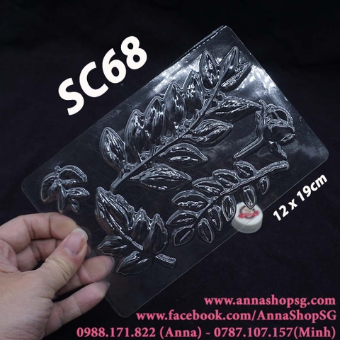SC68 KHUÔN NHỰA CHÙM LÁ DÀI