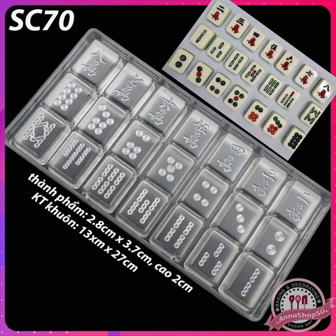 SC70 KHUÔN NHỰA CỨNG BỘ MẠT CHƯỢC