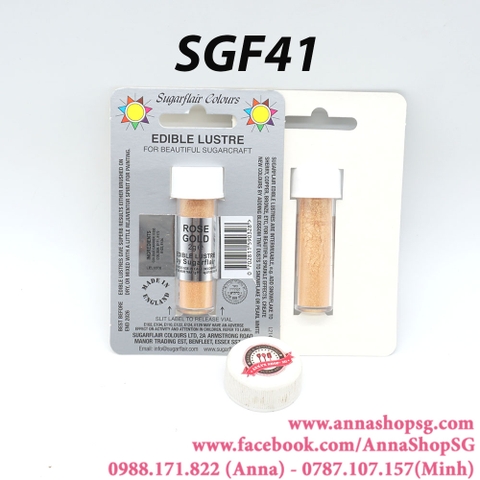 SGF41 MÀU NHŨ BỘT ROSE GOLD