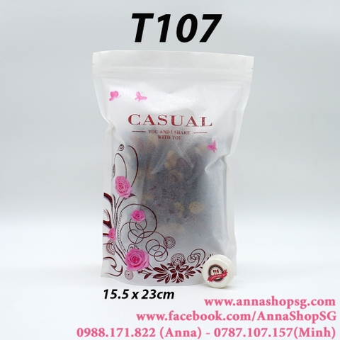 T107 SET 10 TÚI ZIP CASUAL