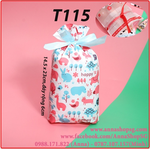 10 TÚI ĐỰNG BÁNH,KẸO CÓ SẴN RUYBĂNG ĐỂ RÚT T115