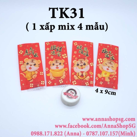 200 TÚI KẸO HỔ CON TK31
