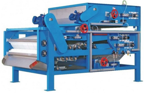 Các loại máy ép bùn dạng ly tâm và băng tải sử dụng trong nhà máy giấy