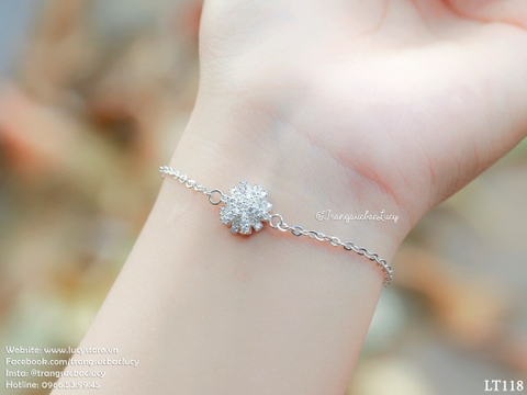 Lắc tay bông tuyết  - LT118