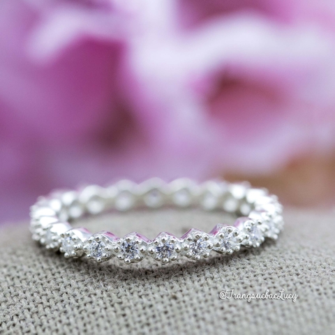 Nhẫn bạc nữ đẹp - RW220