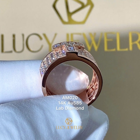 AM020 - Nhẫn nam, hàng thiết kế - Lucy Jewelry