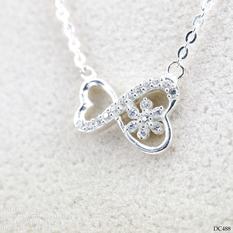 Dây chuyền liền mặt  vô cực - DC488