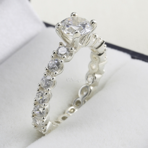 Nhẫn bạc nữ đẹp - RW158