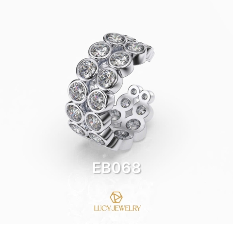 EB068 - Khuyên tai thiết kế - Lucy Jewelry